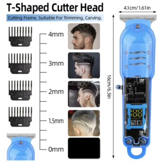 20x Transparante Elektrische Mannen Baard Trimmer
